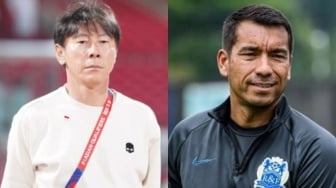 Perbandingan Giovanni Van Bronckhorst vs Shin Tae-yong, Adu Pantas Jadi Pelatih Timnas Indonesia