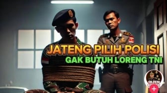 Beredar Hoaks Kampanye Gambar Anggota TNI Diikat Polisi, Tim Pemenangan Luthfi-Yasin Lapor Polda