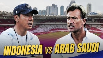 LIVE REPORT: Timnas Indonesia vs Arab Saudi di Kualifikasi Piala Dunia 2026