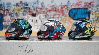 Setahun Hadir di Indonesia, SMK Helmet Tipe Modular Ternyata Paling Diminati Para Bikers