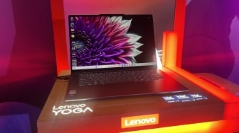 Lenovo Yoga Slim 7i Aura Edition Meluncur ke Indonesia, Laptop AI Harga Rp 25 Juta