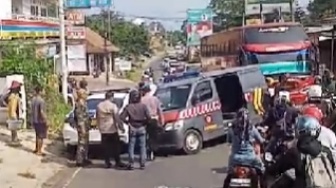 Tabrakan Mobil Polisi di Cadasari Pandeglang Diduga Dipicu Karena ODGJ Ngamuk