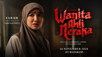 Totalitas Febby Rastanty di Film Wanita Ahli Neraka, dari Adegan Berat hingga Latihan Jadi Istri yang Baik