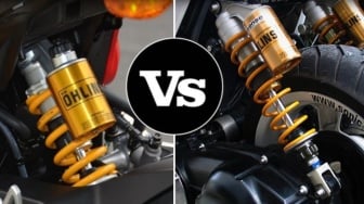 Beda Shockbreaker Monoshock dan Dualshock, Motor Matic Lebih Cocok yang Mana?