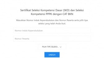 Link Download Sertifikat SKD CPNS 2024 Resmi dari BKN!