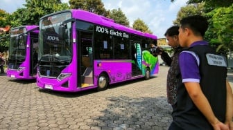 Seharga Rp7,4 Miliar, Dua Bus Listrik Trans Jogja Siap Beroperasi, Intip Penampakannya