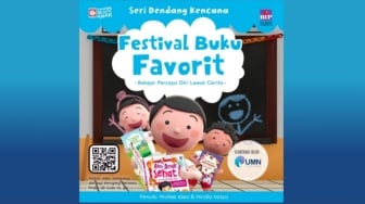 Berani Menceritakan Kembali Hasil Bacaan dalam Buku Festival Buku Favorit