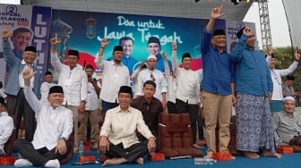 Jokowi Sampai Turun Gunung ke Semarang, Optimis Luthfi-Yasin Menang di Pilgub Jateng