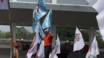 Merah Menyala! Ahok Hadir di Hajatan Jakarta, Dukung Pramono-Rano