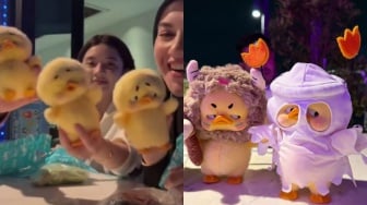 Segini Harga Upset Duck yang Dipamerkan Irish Bella dan Dua Anak Sambungnya