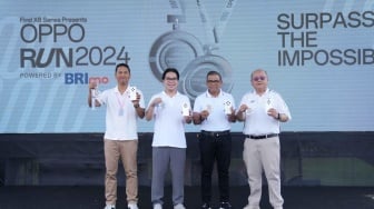 OPPO Run 2024 di Bali Pecah Rekor! 5.000 Pelari dari 23 Negara Ikut Meramaikan