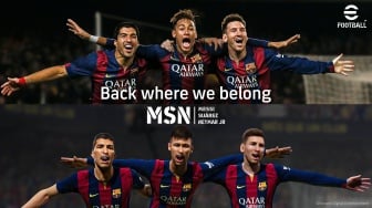 Trio MSN Legendaris Barcelona Resmi Dirilis ke Game eFootball