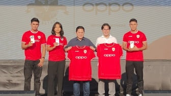 Oppo Resmi Jadi Sponsor Timnas Indonesia, Bagi-bagi Tiket AFC Gratis