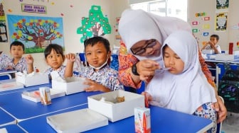 Mengintip Uji Coba Program Makan Bergizi Gratis di Lingkungan Sekolah Lanud Halim Perdanakusuma