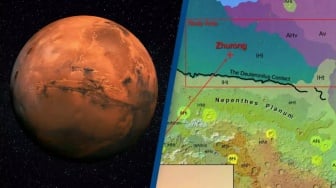 Ilmuwan Temukan Bukti 'Garis Pantai Samudra' di Mars, Indikasi Kehidupan di Planet Merah