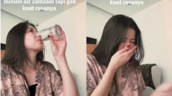 Apa Agama Iris Wullur? TikToker Viral Buntut Akui Tak Tahan Rasa Air Zamzam