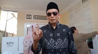 TGB Nyoblos di Tempat Yang Sama Dengan Zulkieflimansyah : Semua Sudah Ditakdirkan