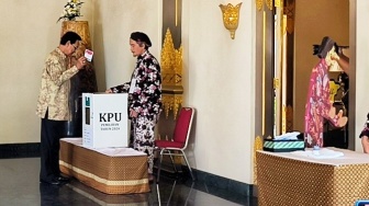 Keluarga Keraton Yogyakarta Kompak Gunakan Hak Pilih di Pilkada, Begini Pesan Sri Sultan HB X