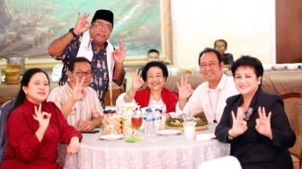 Tekuk RK-Suswono dan Dharma-Kun, Suara Pramono-Rano Merajai di TPS Megawati Nyoblos