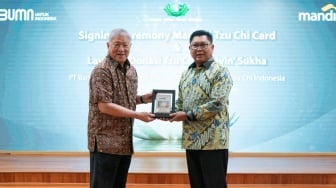 Bank Mandiri dan Tzu Chi Luncurkan Kartu Kredit Berbasis Donasi dan Layanan Filantropi Digital di Livin'