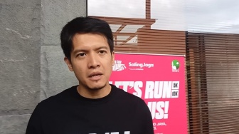 Konsisten Bantu Palestina, Dimas Seto Gelar Run for Humanity