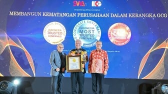 Bank Sumsel Babel Raih Penghargaan Bergengsi Trusted Company dari IICG