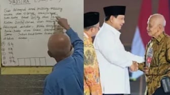 Sosok Mbah Guru Matematika yang Dapat Hadiah Uang Rp100 Juta dari Presiden Prabowo