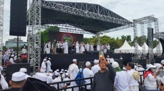 Aksi Reuni 212, Rizieq Shihab Ingatkan Kasus Penistaan Agama 8 Tahun Lalu