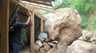 Ajaib, Pohon Kecil Selamatkan Janda Gunungkidul dari Terjangan Batu Longsor