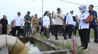 Wamentan Sudaryono Dorong Optimasi Lahan Rawa Capai 106 Ribu Hektar dan 150 ribu Hektar Cetak Sawah Baru di Sumsel