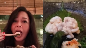 Review Jujur Maia Estianty Makan Shirako, Sperma Ikan yang Kaya Manfaat