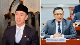 Adu Pendidikan Verrell Bramasta Vs Menlu Sugiono, Gaya Pidato Bahasa Inggris Keduanya Disorot