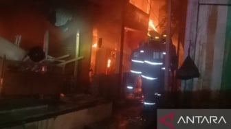 10 Unit Rumah di Matraman Hangus Terbakar, Diduga karena Korsleting Listrik