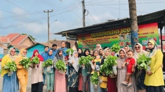 Krakatau Posco Kembangkan Urban Farming Sebagai Ketahanan Pangan di Kecamatan Ciwandan