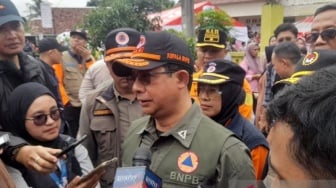 BNPB Kebut Distribusi Bantuan ke Lokasi Terdampak Bencana di Kabupaten Sukabumi