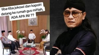 Beredar Diduga Foto Kapolri dan Jokowi di Rumah Gus Miftah, Netizen Mendadak Curiga: Maksudnya Apa Ya?