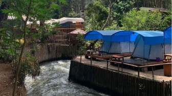 Muara Rahong Hills, Tempat Glamping di Pangalengan Cocok untuk Tahun Baruan