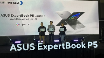 Asus Expertbook P5 Meluncur ke Indonesia, Laptop Bisnis Banyak Fitur AI