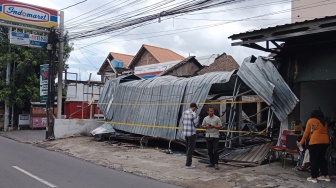 Toko Peralatan Rumah Tangga Langganan Mahasiswa di Nologaten Ludes Terbakar, Ini Penyebabnya