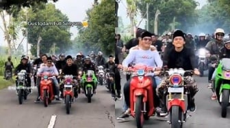 Adab Mirip Gus Miftah, Video Gus Iqdam Konvoi Geber-geber Motor Jadi Gunjingan