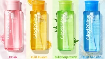 4 Varian Micellar Water Glad2Glow untuk Kulit Kusam dan Sensitif, Rp39 Ribu