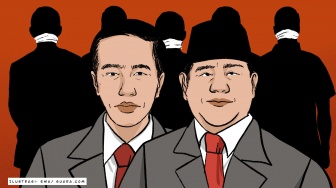 Kaleidoskop 2024: Transisi Mulus Jokowi-Prabowo Meski Sempat Diisukan Hubungan Retak