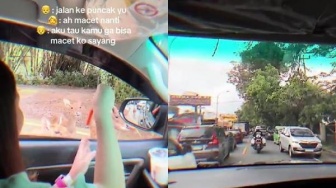 Viral Sejoli Dikawal Patwal Demi Pacaran di Puncak Tanpa Macet, Videonya Tuai Hujatan