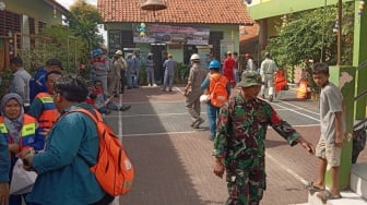 Waspada Megathrust dan Tsunami, Puluhan Industri di Cilegon Gelar Simulasi Bencana