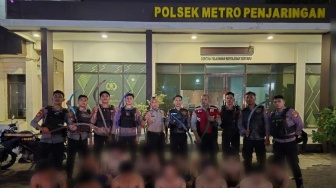 Polisi Kembali Tangkap Belasan Remaja Bersajam di Jakarta Utara, Diduga Hendak Tawuran