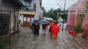 Banjir Kepung Jember, 121 Jiwa Terdampak