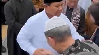 Prabowo Bikin Jusuf Hamka Syok saat Salaman di Depan Maung Garuda, Ini Sebabnya