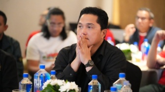 Tantang Vietnam, Erick Thohir Minta Suporter Doakan Timnas Indonesia