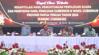 Rekapitulasi Sementara KPU Papua Tengah; MeGe Kuasai Suara 3 Kabupaten, Wandik-Giyai Unggul di Puncak