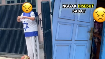 Viral Seorang Nenek Pakai Kaos Bergambar Bendera Israel, Saat Ditegur Malah Bawa-bawa Anies Baswedan